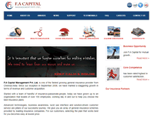 Tablet Screenshot of facapital.co.in